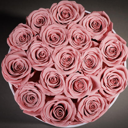 47 Flowers in a Luxury Suede Box, Birthday Gifts for Women, Preserved Flowers, Mothers Day Roses Gift for Mom, Red