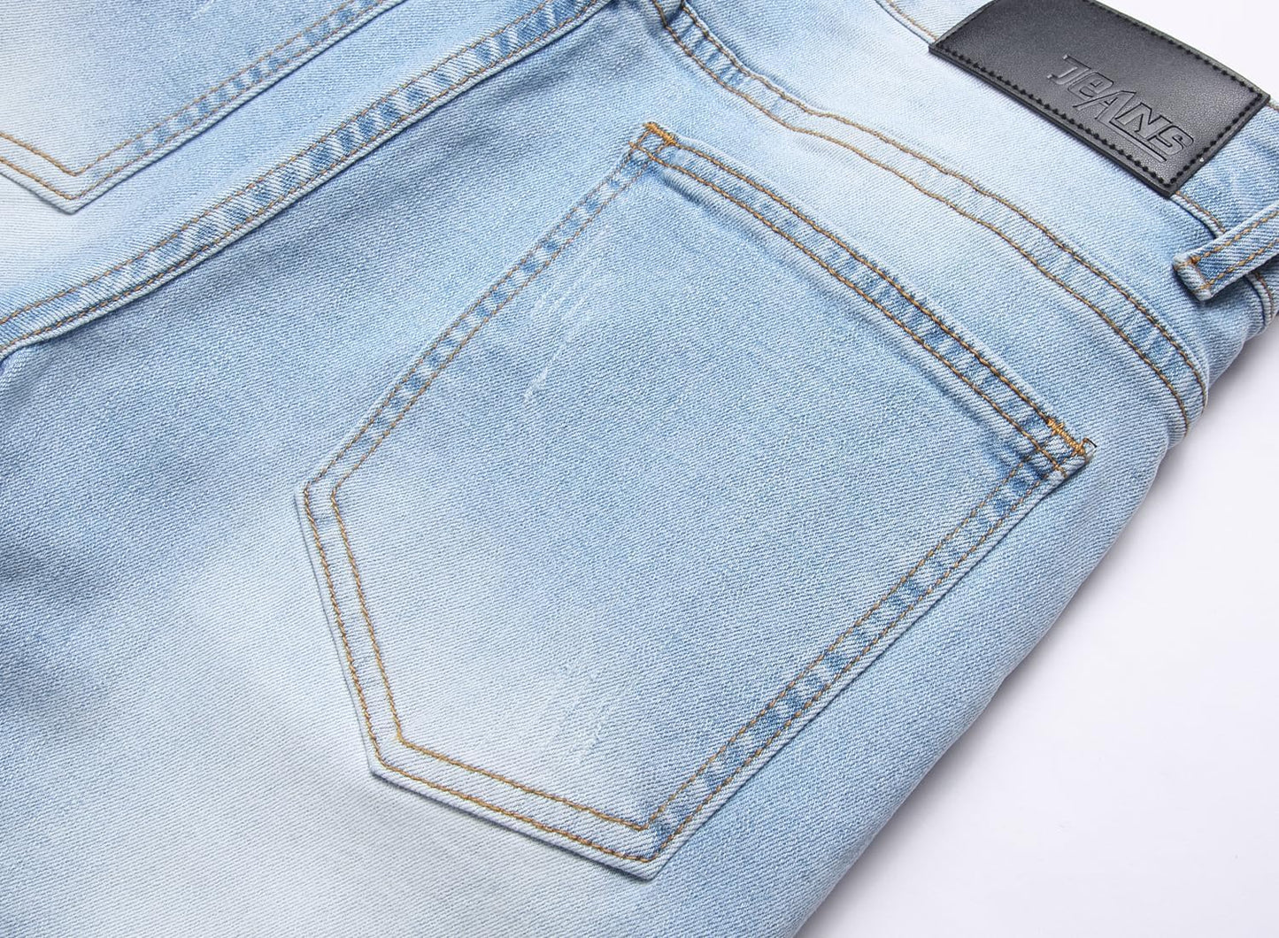 Fashion Slim Jeans Men Stretch Denim Pants