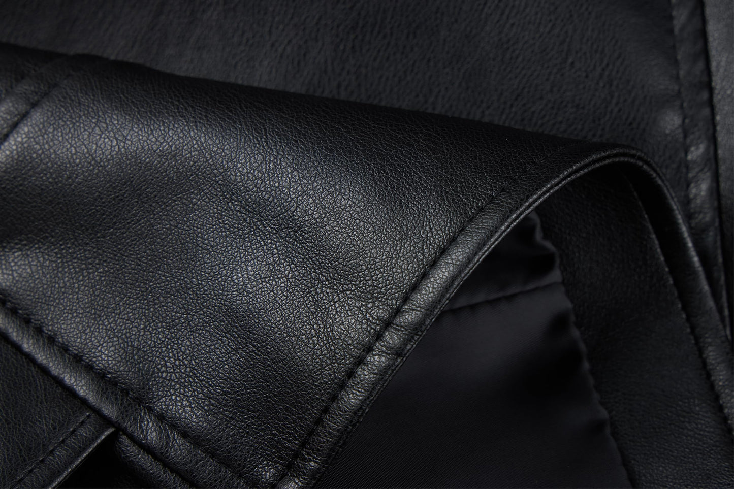 Bellivera Women's Faux Leather Casual Jacket 2025 Spring Trendy Motorcycle Outfits Lightweight Classic Coat