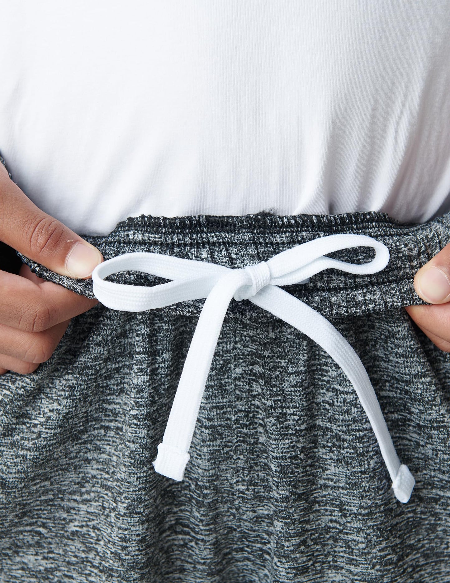 Liberty Imports 5 Pack Big Boys Youth Athletic Mesh Basketball Shorts with Pockets Quick Dry Activewear