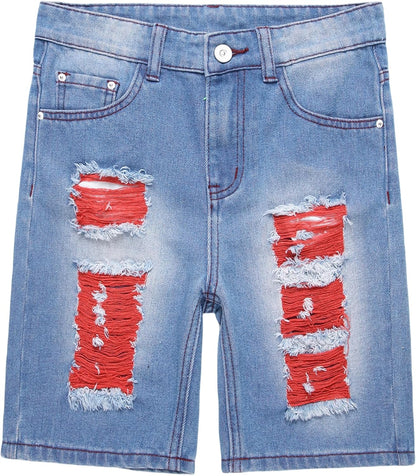Boy's Jean Shorts Slim fit Fashion Denim Shorts