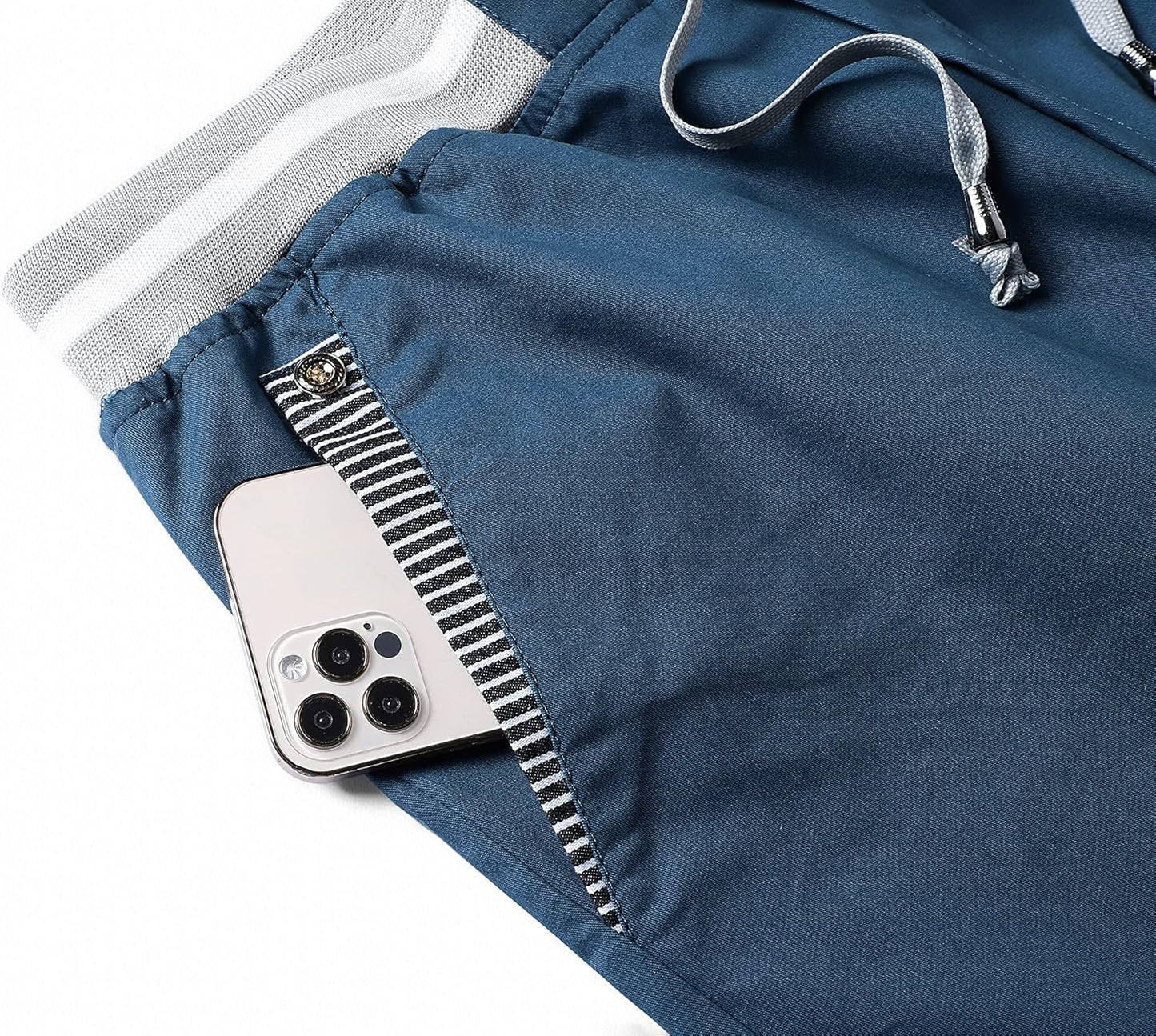 Tansozer Men's Shorts Casual Classic Fit Drawstring Summer Beach Shorts with Elastic Waist and Pockets