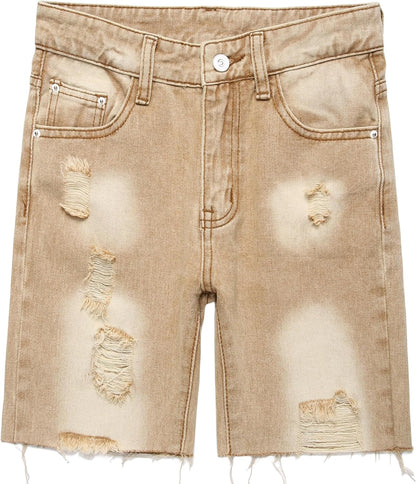 Boy's Jean Shorts Slim fit Fashion Denim Shorts