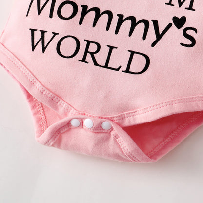 SUNNY PIGGY Newborn Infant Baby Girl Clothes Ruffle Romper Toddler Girl Floral Cotton Pant Sets Girls Clothing Outfit