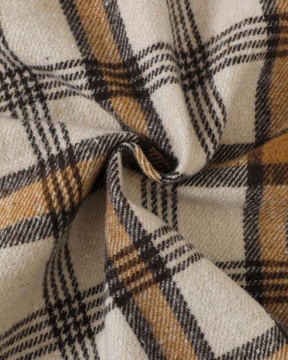 Boys Clothes Fall Winter Outfits, Toddler Boy Sweatsuit Plaid Hoodie Pants Clothing Set For Kids Boys Size 5-12 Years