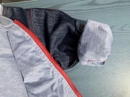 Yao 1T-5T Toddler Boy Clothes,Autumn Baby Boy 3pcs Clothing Sets Denim Vest Cotton Hoodies Jeans for Kids