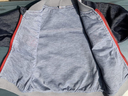 Yao 1T-5T Toddler Boy Clothes,Autumn Baby Boy 3pcs Clothing Sets Denim Vest Cotton Hoodies Jeans for Kids