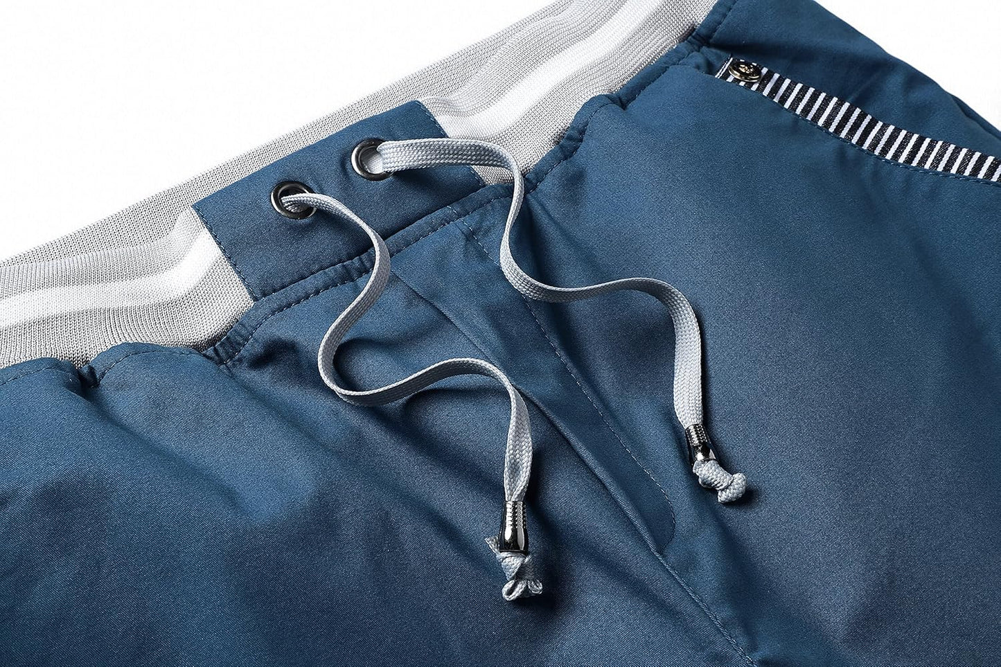 Tansozer Men's Shorts Casual Classic Fit Drawstring Summer Beach Shorts with Elastic Waist and Pockets