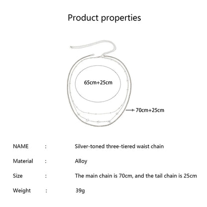 Sexy Multi Layer Chain Belly Belt Waist Chain Women Summer Beach Bikinis Festival Accessories Body Chain Jewelry Accessories